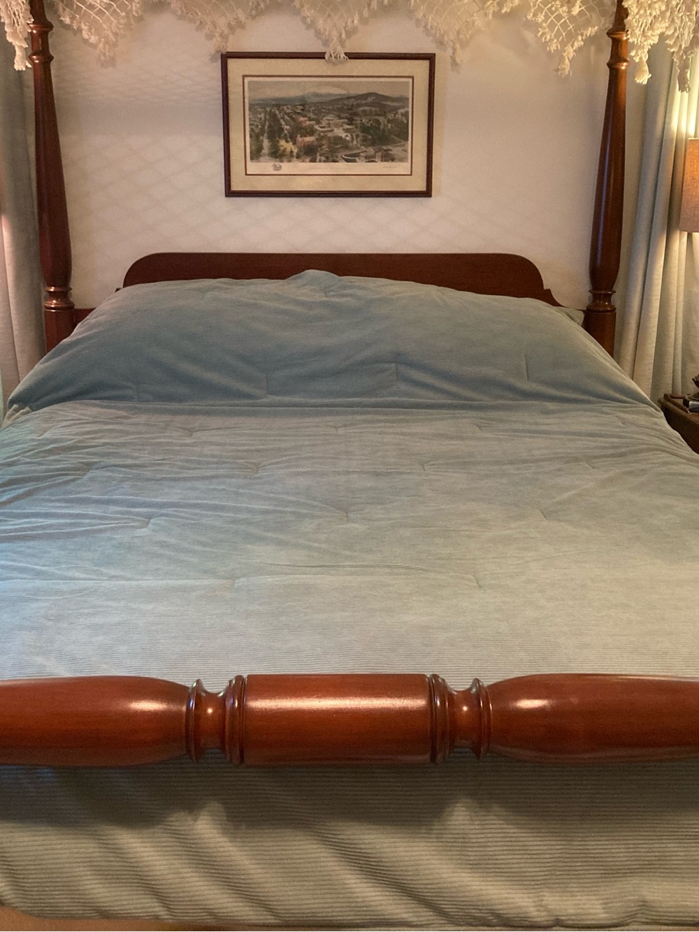 LN Room Essentials Pale Green Twin Comforter